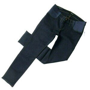 NWT J Brand Mama J Skinny Leg in Ink Under Belly Inset Panel Maternity Jeans 32